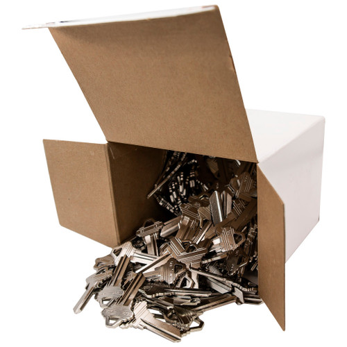 Keyless2Go SC1 Nickle Plated Keys 250 Pack - MADE IN USA