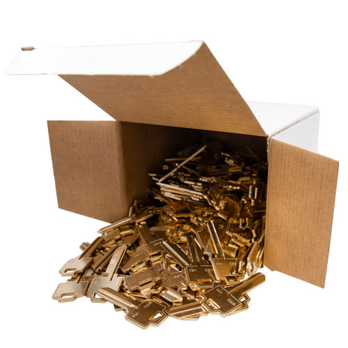 Keyless2Go K2G WR5 Brass Keys 250 Pack - MADE IN USA Residential / Commercial Keys