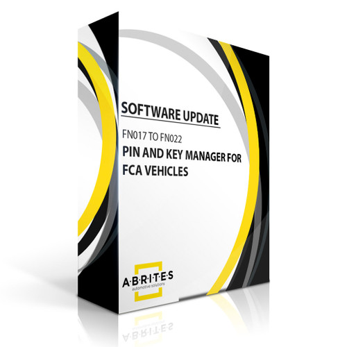 ABRITES Abrites FN022 PIN and Key Manager For FCA Vehicles - Upgrade from FN017 - Software Software & Tokens