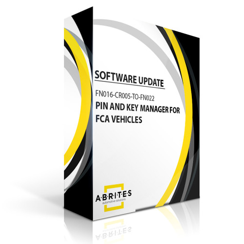 ABRITES Abrites FN022 PIN and Key Manager For FCA Vehicles - Upgrade from FN016+CR005 - Software Our Automotive Brands