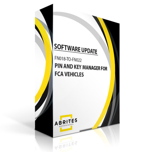ABRITES Abrites FN022 PIN and Key Manager For FCA Vehicles - Upgrade from FN018 - Software Software & Tokens