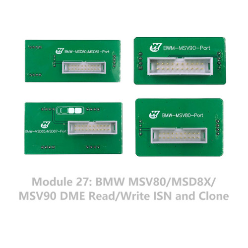 ACDP Module 27 BMW MSV80/MSD8X/MSV90 DME Read/Write ISN and Clone