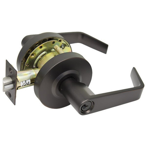 PLS PLS L270FW Grade 2 Door Lever 2-3/4 - Classroom - SC4 - K2 - Oil Rubbed Bronze 10B Levers