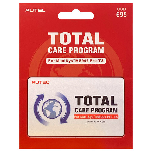 Autel MS906T1YR Total Care Program 1-Year Warranty and Software Update Extension for MS906PROTS