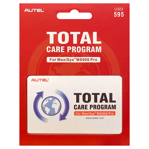 Autel MS906P1YR Total Care Program 1-Year Warranty and Software Update Extension for MS906PRO