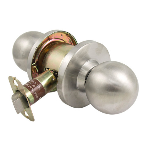 PLS (KC2375 EMP) PLS K210 32D Grade 2 Knob - Passage - 2-3/4 Backset - Stainless Steel Door Hardware