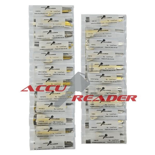 Accu-Reader Accu Reader Full Set of 23 Lock Decoders AccuReader