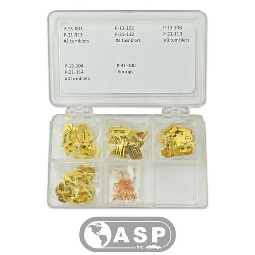ASP Automotive Keying Kit, Includes P-13-101/104 Series Tumbler, For X59 BMW Our Brands