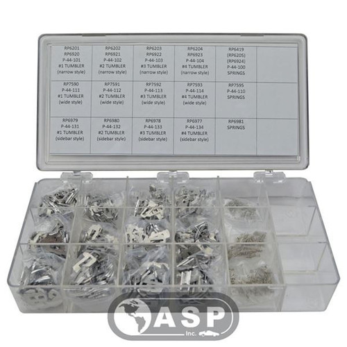 ASP ASP Jeep Tumbler Kit For Chrysler Double Bitted Key ASP