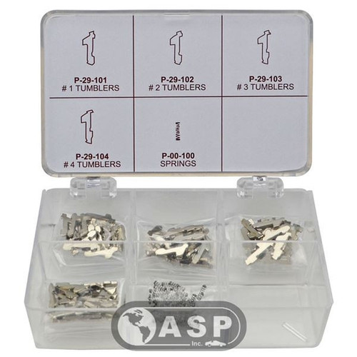 ASP Subaru 4 Track High Security Keying Kit   DAT17