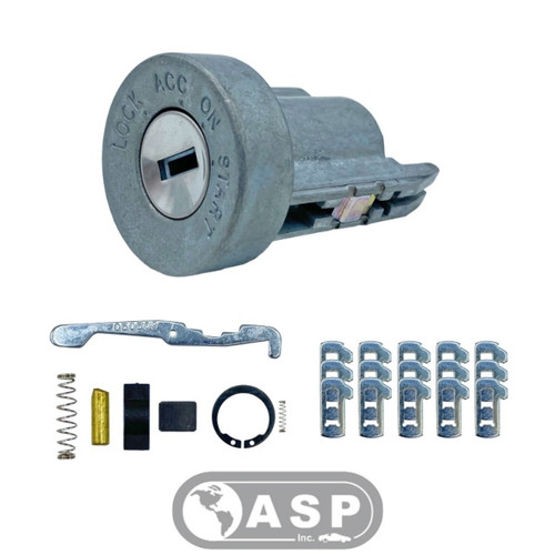 ASP Uncoded Cylinder Automatic Transmission (“NO PUSH”) Auto Locks