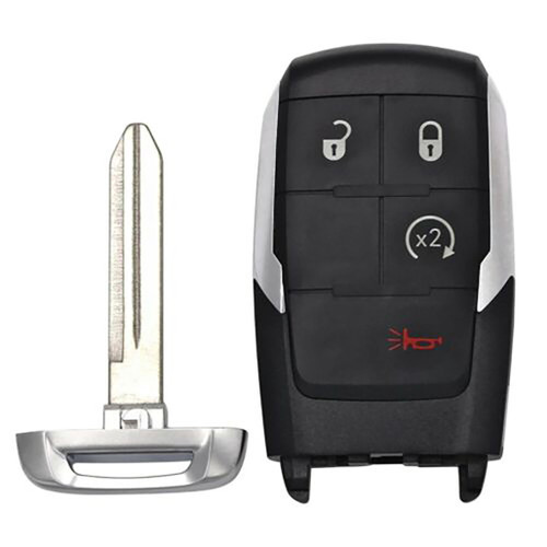 RAM 4-Button Smart Key GQ4-76T 68365327AB 433 MHz, Aftermarket Proximity Keys