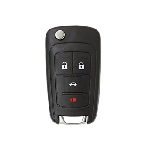 ILCO 4 Button Remote Head Key For GM, KR55WK50073 