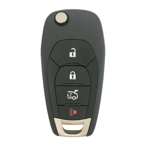 GM 4 Button Remote Head Key LXP-T004, 433 MHz - Aftermarket