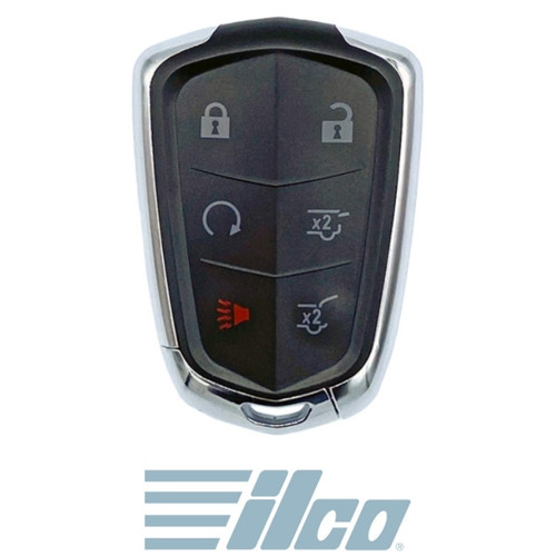 ilco ILCO AX00013180 Cadillac 6-Button Smart Key HYQ2AB 13510242 315 MHz, Aftermarket ILCO