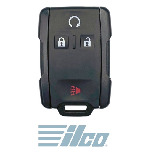 ilco Chevrolet GMC 4-Button Remote M3N-32337200 22881479 Shop Automotive