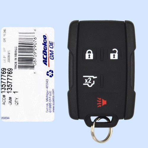Chevrolet GMC 4-Button Remote M3N-32337100 13577769 - New OEM New In Stock