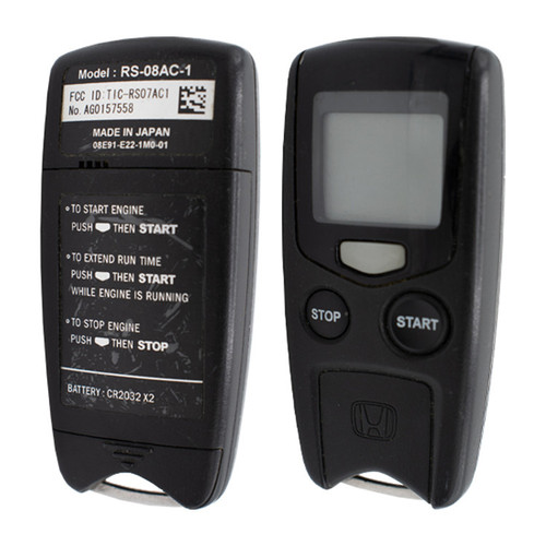 Honda 3 Button Remote For Dealer Installed Systems TIC-RS07AC1, 08E91-E22-1M0-01, 315 MHz