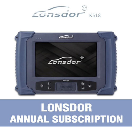 Lonsdor One Year Subscription for Lonsdor K518USA Software & Tokens