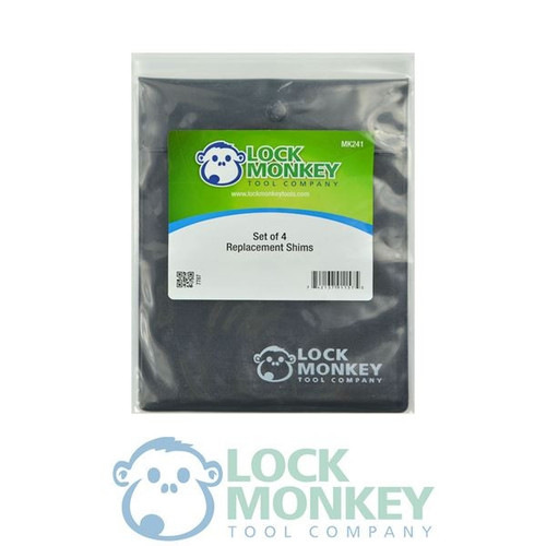 Lock Monkey Tools Set of 4 Replacement Shims w/Case Lock Monkey Tools