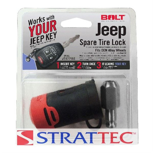 STRATTEC Bolt Jeep Spare Tire and Wheel Lock, 5922986