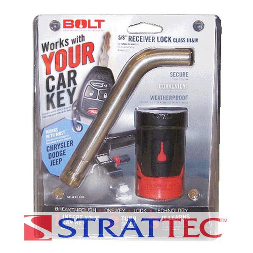 STRATTEC BOLT 5/8" Receiver Lock for Chrysler, 7018448