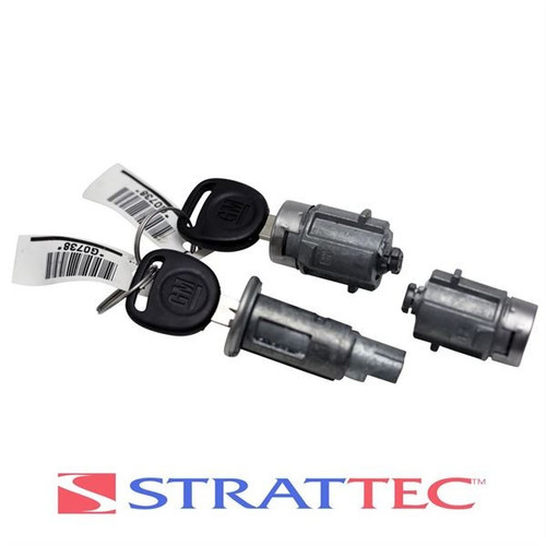 Strattec GM Circle Plus Ignition and Door Lock Kit Coded aftermarket.strattec.com Strattec