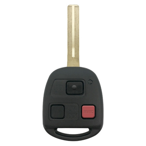 Locksmith Essentials Replacement Lexus 3 Button Remote Head Key TOY48 HYQ1512V, 89070-60080, 315 MHz - Aftermarket