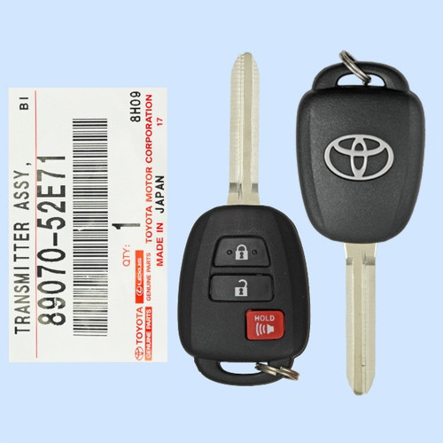 Toyota 3 Button Remote Head Key HYQ12BDM - NON TRANSPONDER - New OEM OEM Hidden