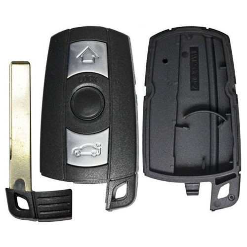 BMW 3 Btn Smart Key Shell (With Battery Door, Please Match FCC)