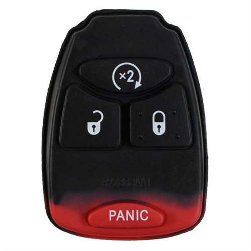 Mopar OHT692427AA/M3N5WY72XX Replacement 4 Button Pad with Remote Start Keys & Remotes