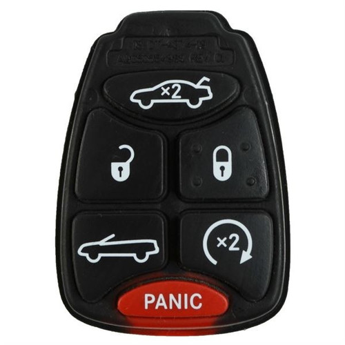 Mopar OHT692427AA/M3N5WY72XX Replacement 6 Button Pad with Convertible Top Shells