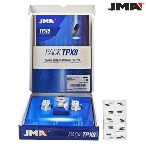 JMA JMA TPX8 Megamos Crypto 10 Pack (Use With TRS5000 Evo) Keys & Remotes