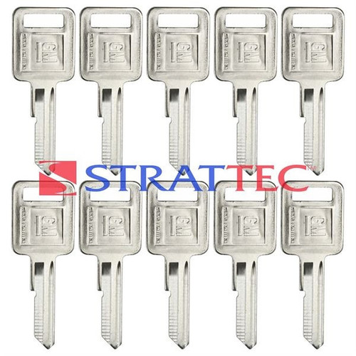 Strattec STRATTEC 320588 B48 Mechanical Key, Pack of 10 OEM Hidden