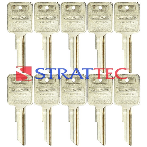 Strattec STRATTEC 322337 Mechanical Key, Pack of 10 Automotive Keys