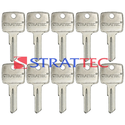 Strattec STRATTEC 322710 Mechanical Key, Pack of 10 OEM Hidden