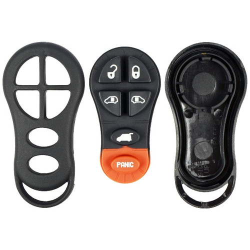Mopar 6 Button Remote Case Shells