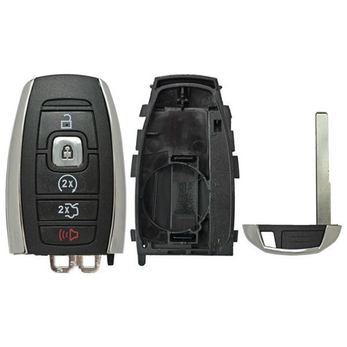 Lincoln 5 Button Smart Key Case Shells
