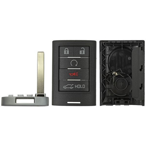 Cadillac 5 Button Smart Key Replacement Case 161674