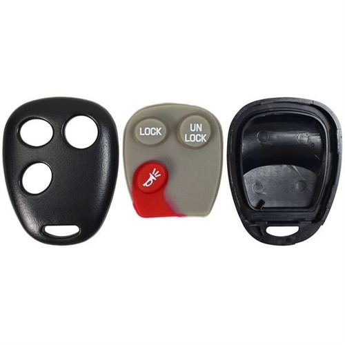 GM 3 Button LHJ009 Remote Case Keys & Remotes