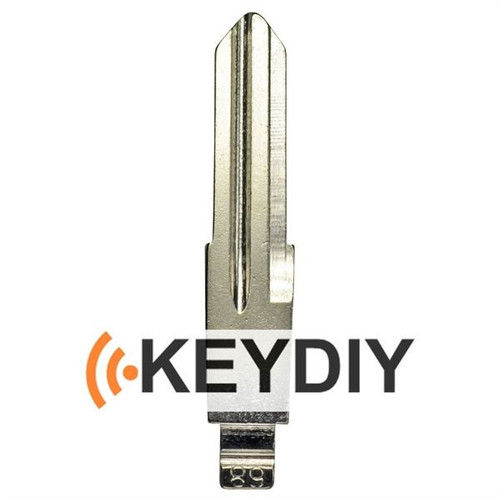 KeyDIY Opel Universal Flip Key Blade, Right Notch (#43) - 1 Pack