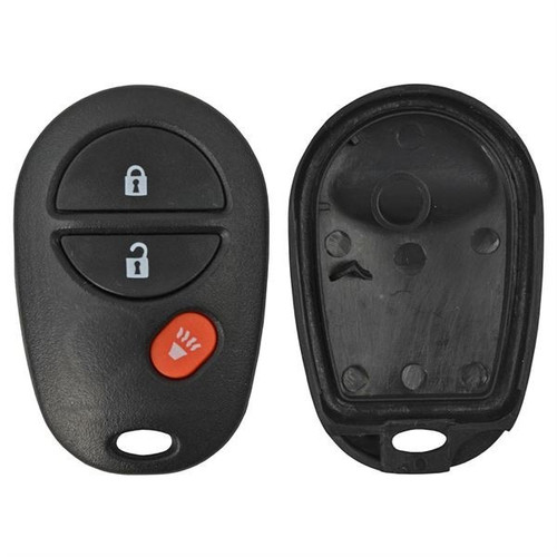Toyota 3 Button Remote Replacement Case Keys & Remotes