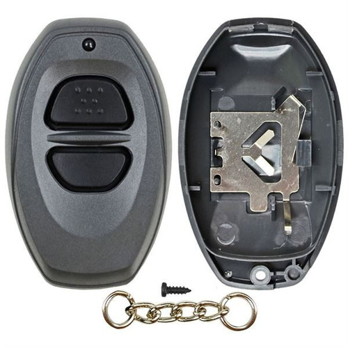 Toyota 2 Button Gray Remote Case Shells