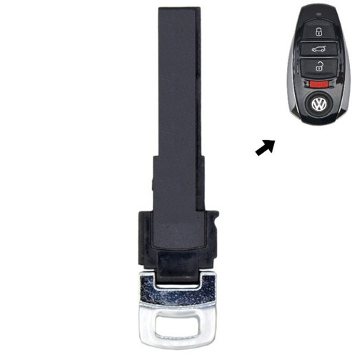 Volkswagen Volkswagen Smart Key Black Plastic HU66 Keyway Insert Keys & Remotes