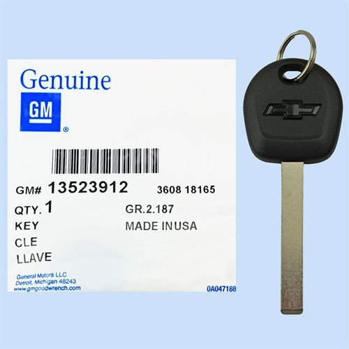 OEM Brand New (13523912) B119-PT Transponder Key, Philips ID 46 Automotive Keys