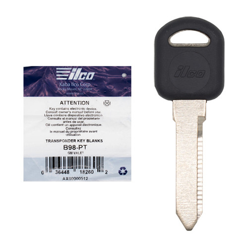 ILCO (AX00000512) B98-PT Transponder Key, Megamos ID 13 