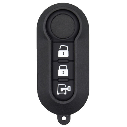 RAM 3 Button Remote Head Key SIP22 - 2ADFTF12AM433TX, 68435273AA, 433 MHz - Refurbished, Recase