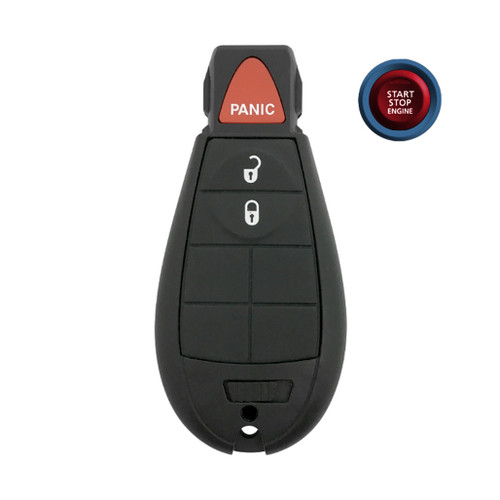 Dodge 3-Button Smart Key IYZ-C01C 56046707AG 433 MHz, Refurbished Grade A Proximity Keys