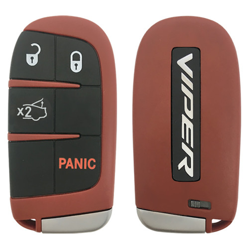 Dodge 4-Button Smart Key M3N-40821302 05035395AB 433 MHz, Refurbished Grade A Keys & Remotes