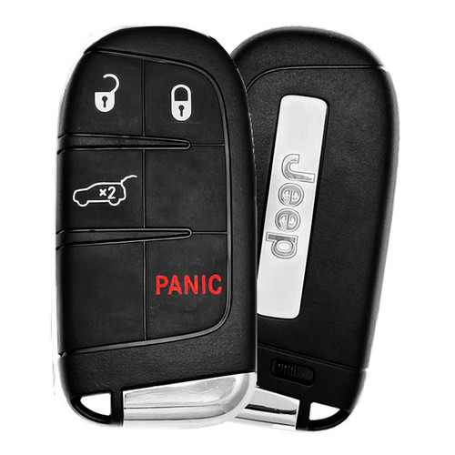 Jeep 4-Button Smart Key M3N-40821302 68250341AB 433 MHz, Refurbished Grade A Proximity Keys